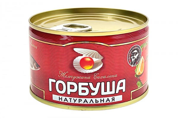 Горбуша натуральная в собственном соку, 240 г