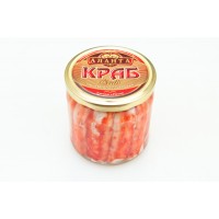 Краб камчатский ЭКСТРА в собственном соку, 400 г