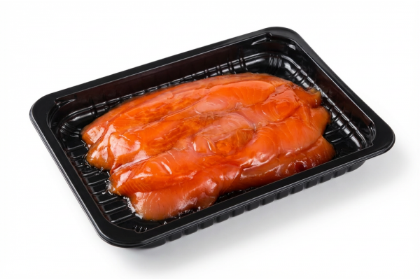 Чавыча холодного копчения. Филе-нарезка, 350 г