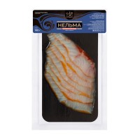 Нельма якутская холодного копчения. Филе-нарезка, 100 г Нельма якутская холодного копчения. Филе-нарезка, 100 г
