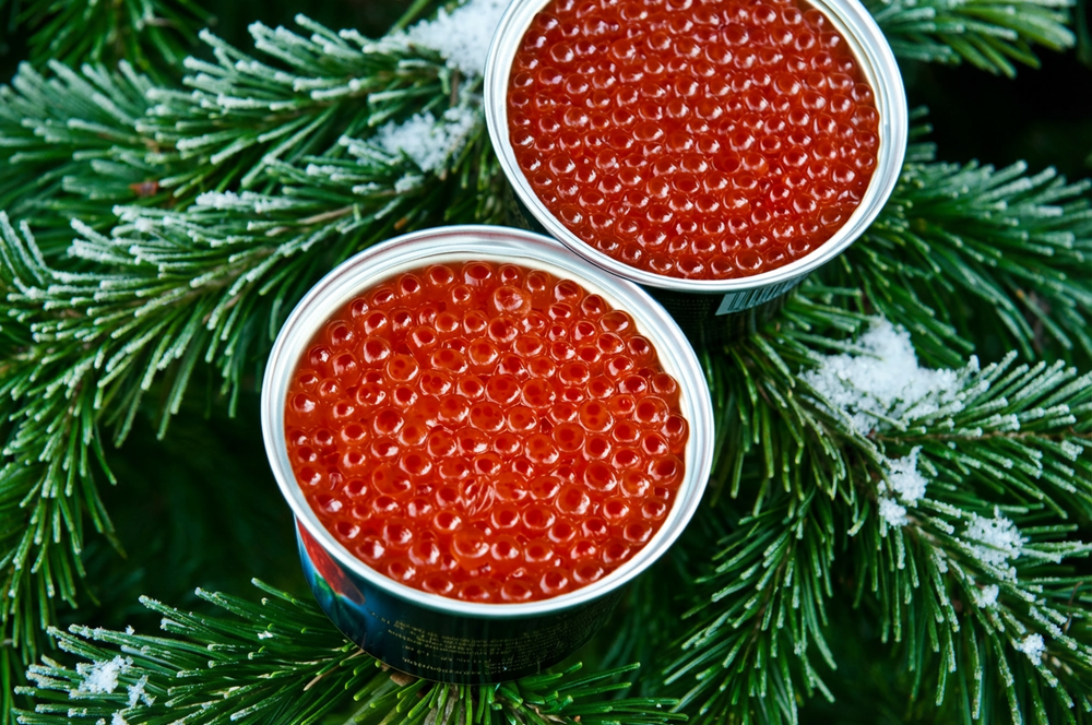 Камчатская красная икра к вашему новогоднему столу