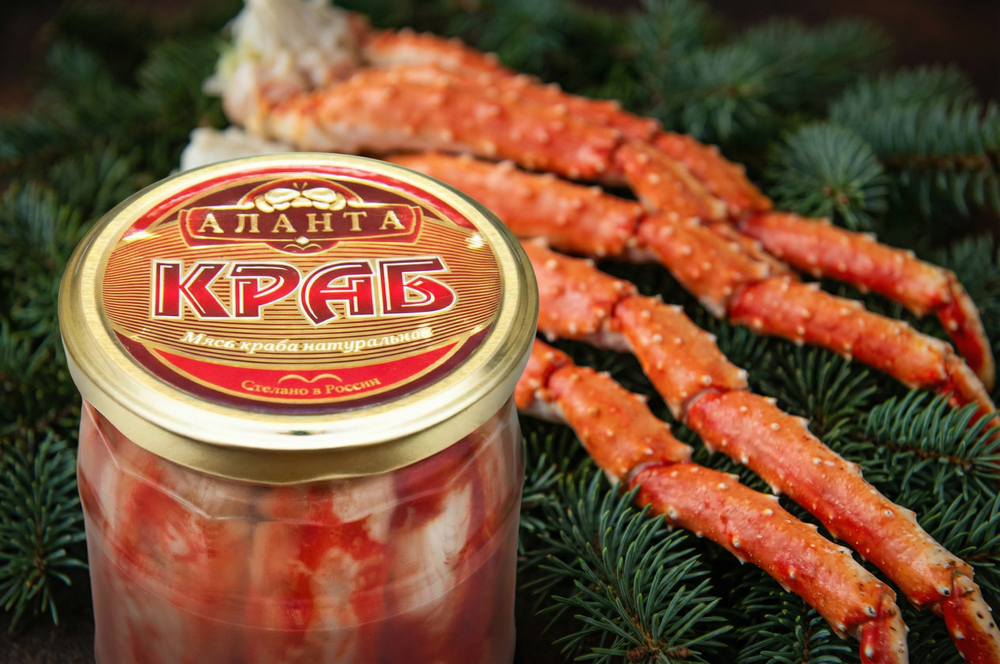 Консервы из камчатского краба для вашего праздничного стола