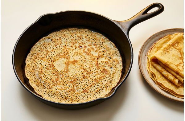 Ажурные блины из кислого теста от Влада Пискунова Ажурные блины из кислого теста от Влада Пискунова