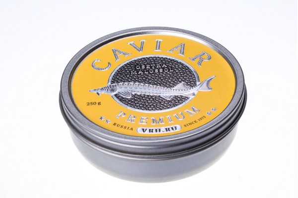 Икра черная зернистая осетровая ВРХ Premium, 250 г