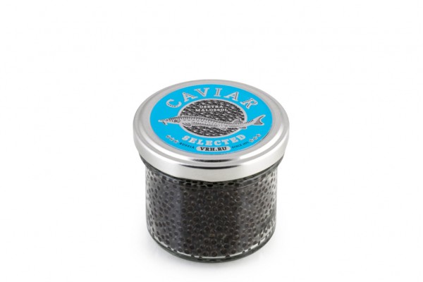 Икра черная зернистая осетровая ВРХ Selected, 100 г