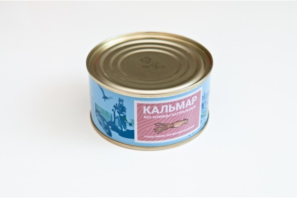 Кальмар очищенный натуральный, 185 г