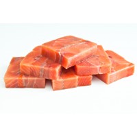 Кета свежемороженая. Порционные кусочки филе, 650 г